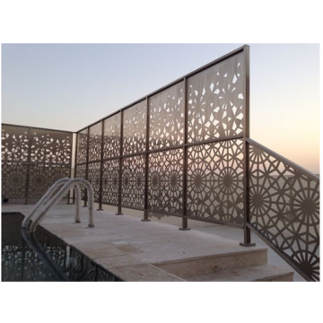 Panel de valla de jardín de hierro (ISO9001: 2000)